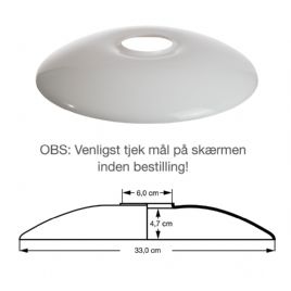 PH 3½-2½ gulv glas overskærm 